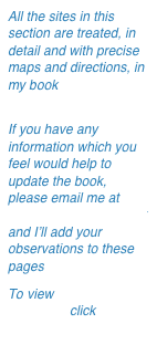 All the sites in this section are treated, in detail and with precise maps and directions, in my book &lsquo;Finding Birds in Andalucia&rsquo;
Please feel free to use the comments facility on each page to add your own observations for these sites.
To view more sites in Andalucia click here
